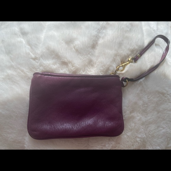 Coach Wristlet - Purple - Picture 3 of 5